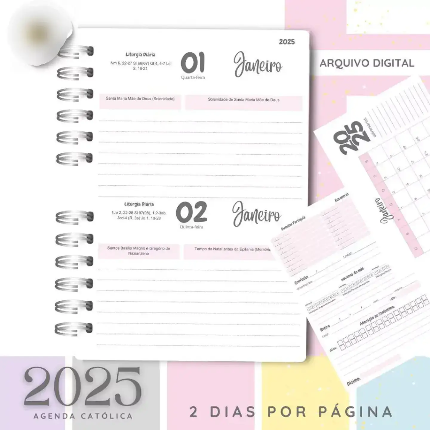 Arquivo Super Combo Agendas Católicas 2025 10