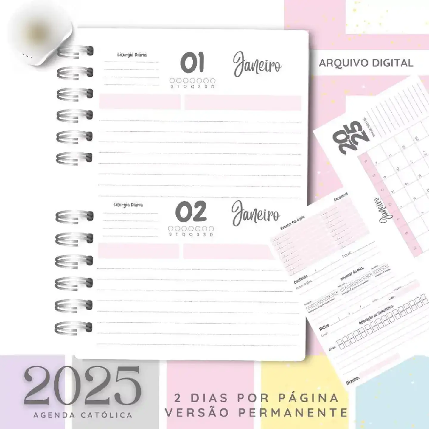 Arquivo Super Combo Agendas Católicas 2025 12