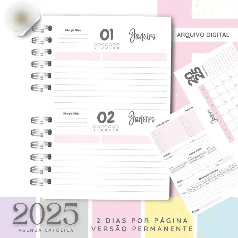 Arquivo Super Combo Agendas Católicas 2025 12