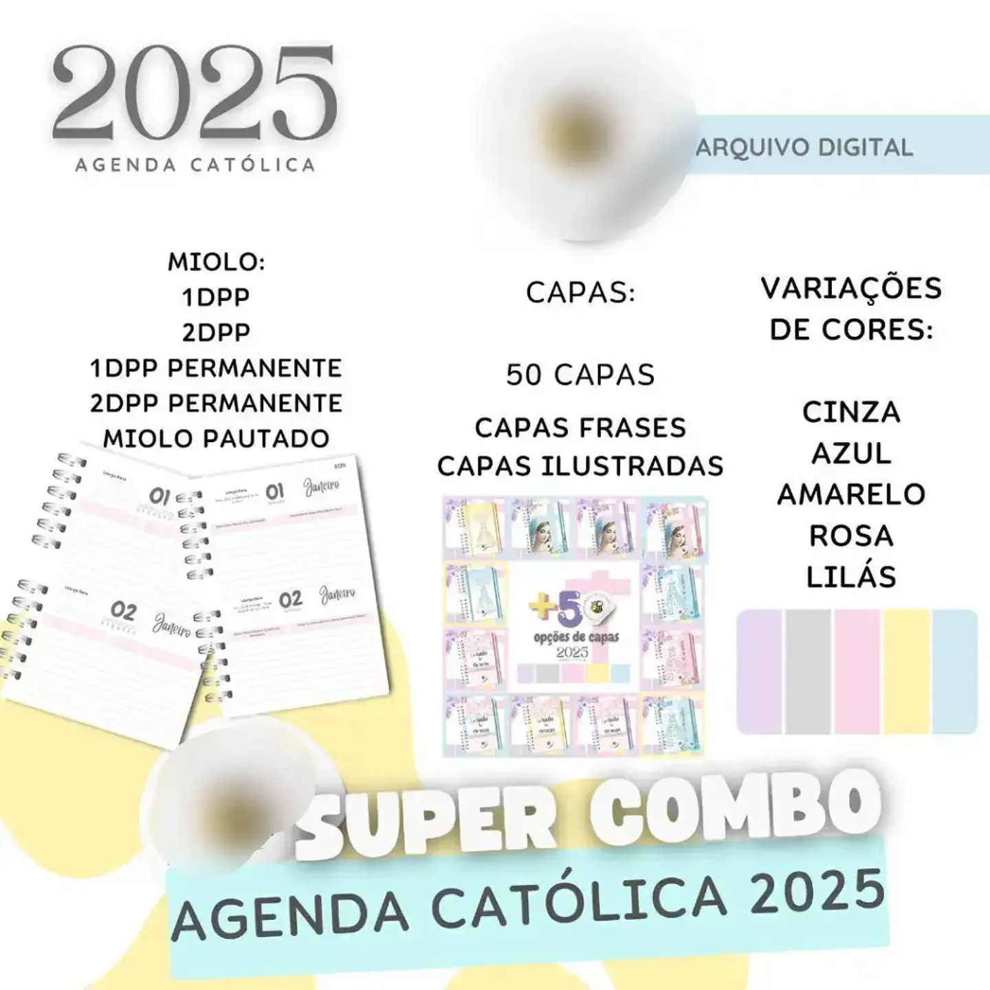 Arquivo Super Combo Agendas Católicas 2025 2