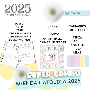Arquivo Super Combo Agendas Católicas 2025