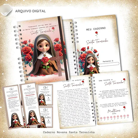 Arquivo Caderno Novena Nossa Senhora Aparecida 