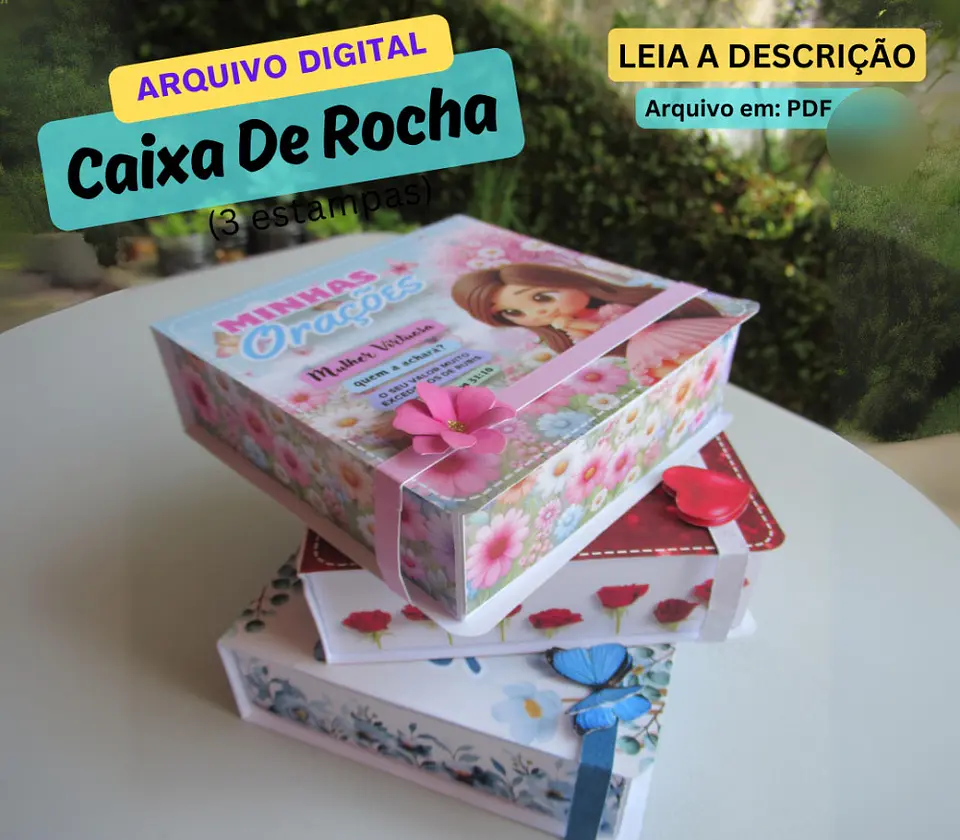 Arquivo Caixa de Promessas - 3 estampas 1