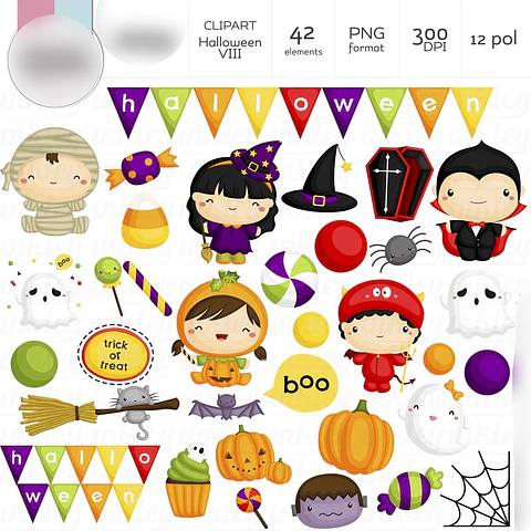 Kit Digital Halloween - nilmara