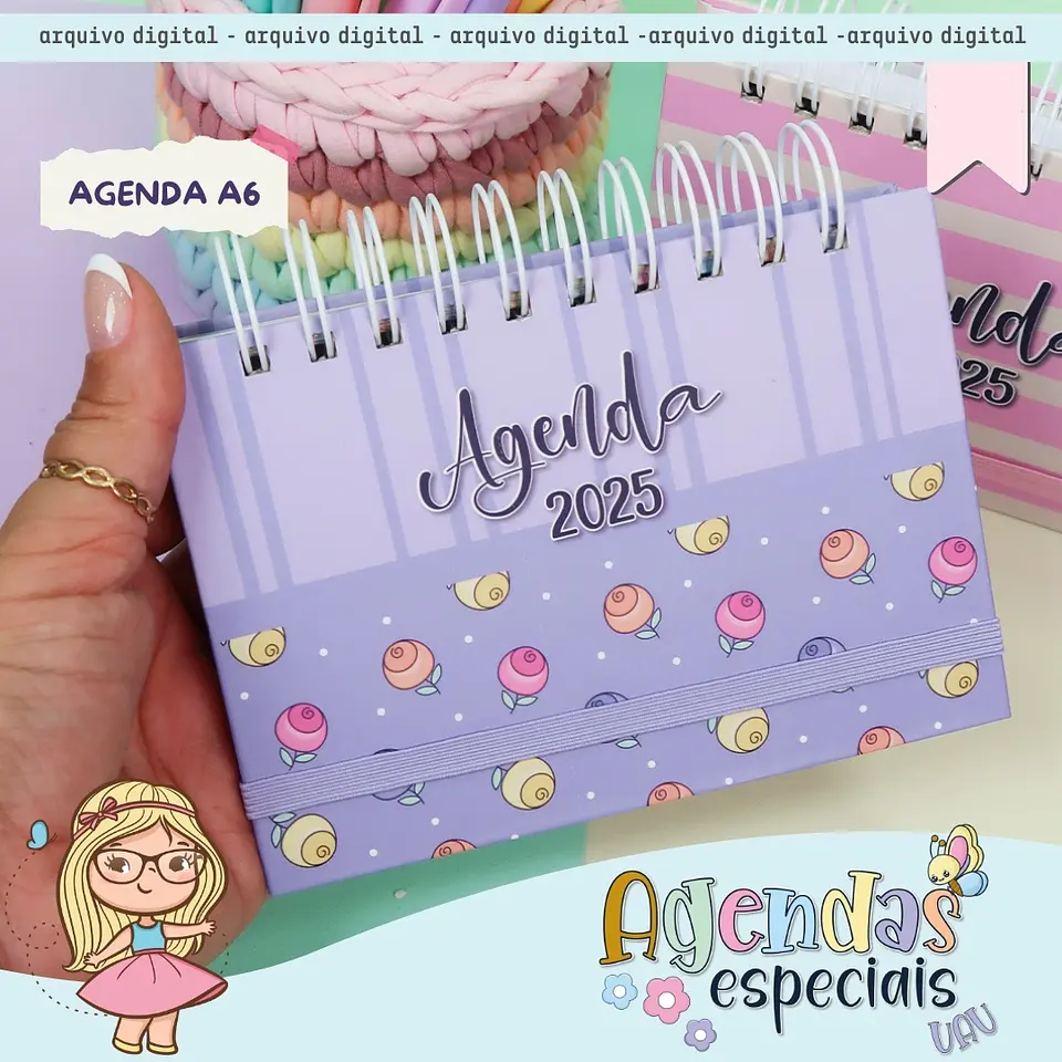 Arquivo Agendas Especiais 2025 Coleção UAU - Mimos Personalizados 3