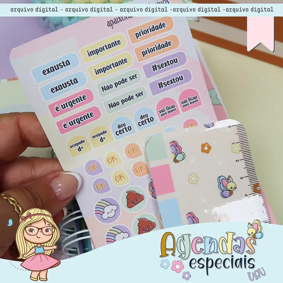 Arquivo Agendas Especiais 2025 Coleção UAU - Mimos Personalizados 11
