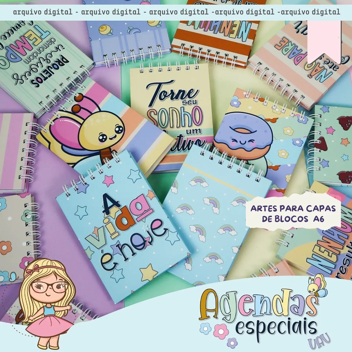 Arquivo Agendas Especiais 2025 Coleção UAU - Mimos Personalizados 13