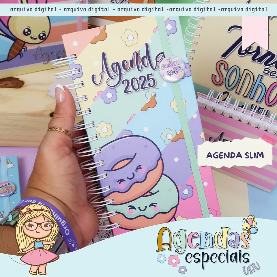 Arquivo Agendas Especiais 2025 Coleção UAU - Mimos Personalizados 14