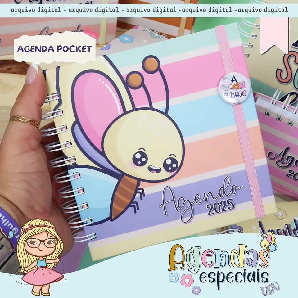 Arquivo Agendas Especiais 2025 Coleção UAU - Mimos Personalizados 15