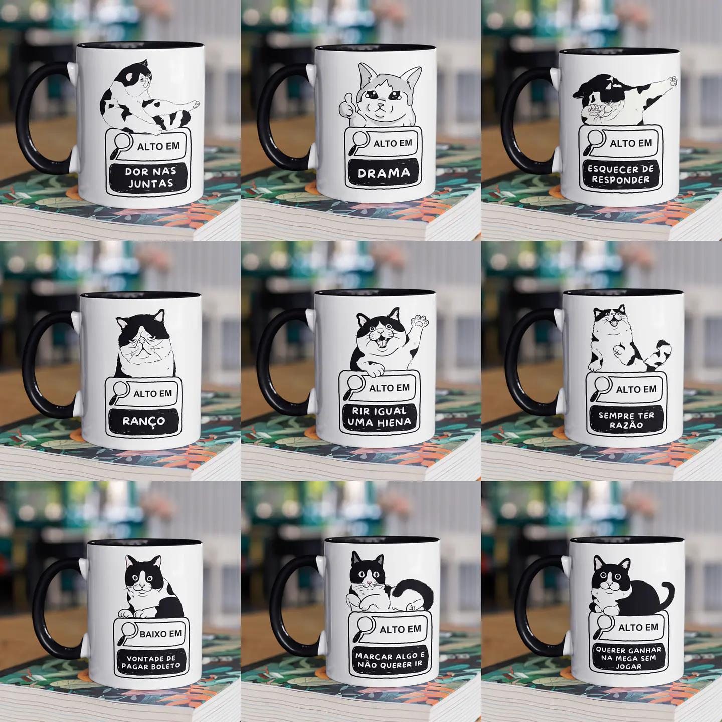 Arquivo Canecas Coleção Alto em... Versão Gatinhos - Home Cat 1