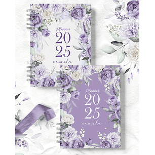 Arquivo Planner 2025 Coleção Violeta - Bicho Papel