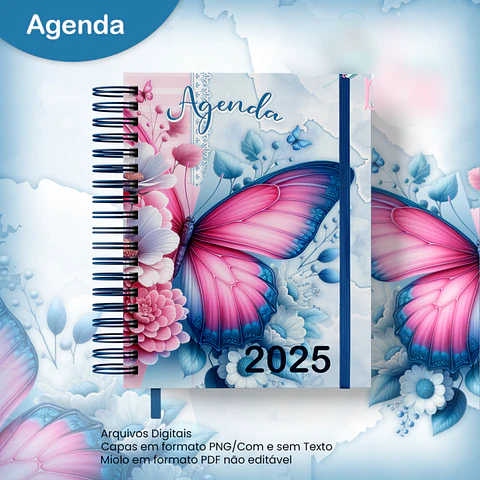 Arquivo Agenda Borboleta Rosa 2025 2DPP - jana bicalho