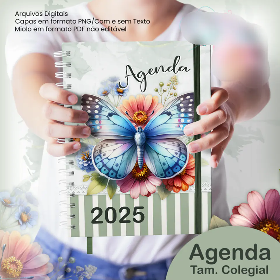 Arquivo Agenda Colegial Borboleta Floral 2025 - jana bicalho 1