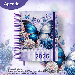 Arquivo Agenda Borboleta Floral 2DPP 2025 - jana bicalho