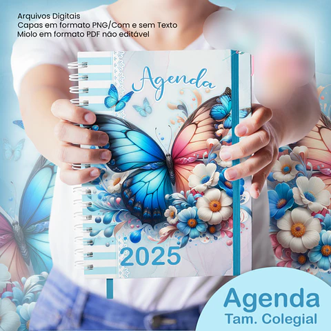 Arquivo Agenda Permanente Colegial Borboleta 2025 - jana bicalho