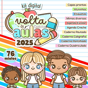 Arquivo Volta as aulas 2025 Completo - Letterinhas