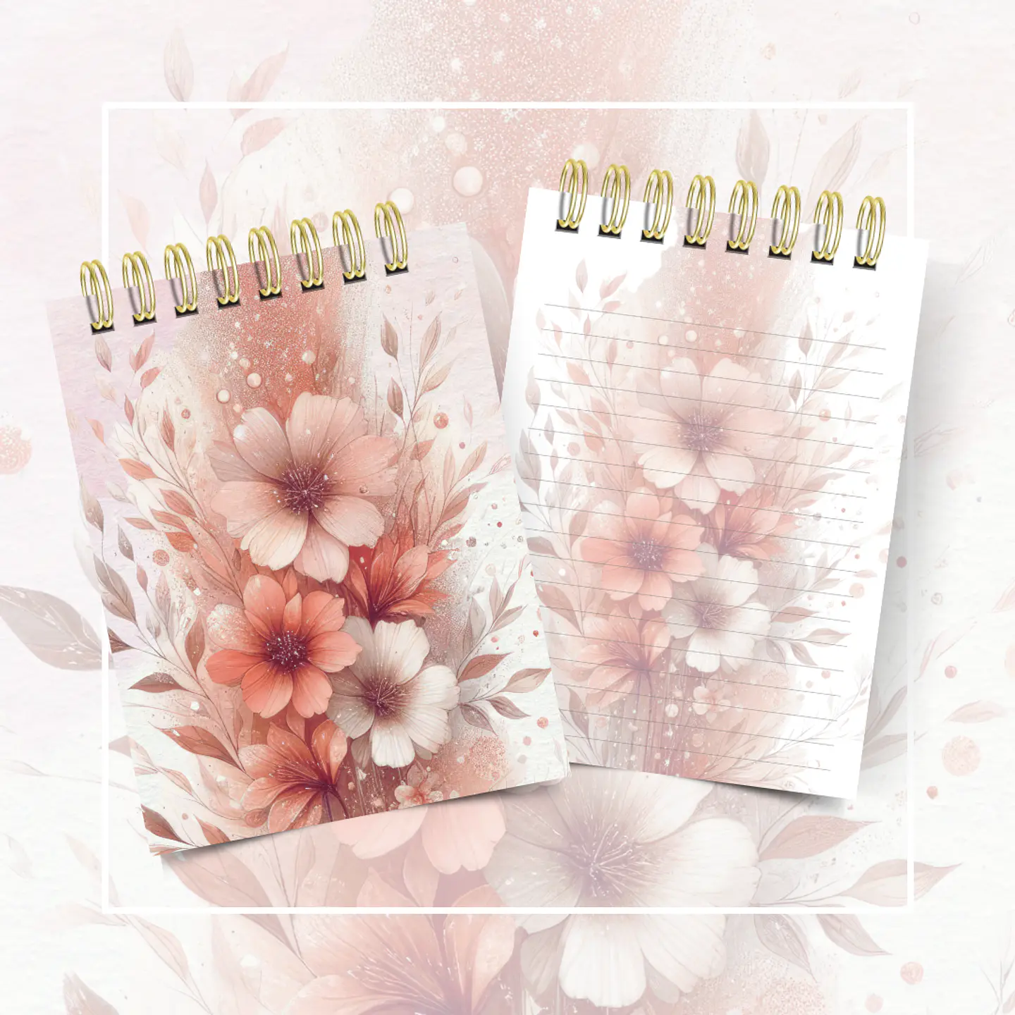 Arquivo Agenda Versículos 2025 Floral 2DPP - Cute Corte 6