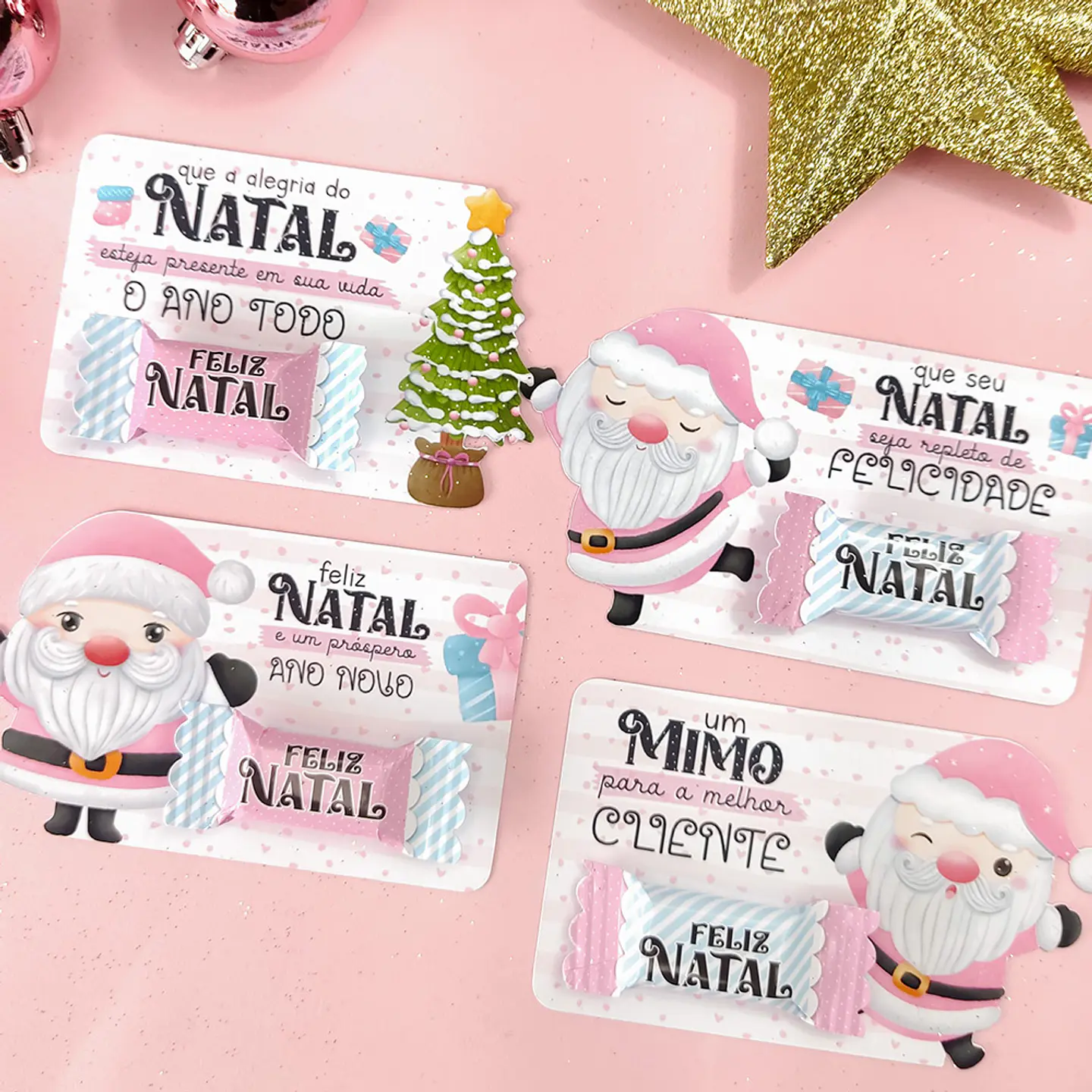 Arquivo Card Balinha Natal Rosa 1