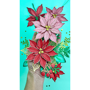 Arquivo de Corte Flor Natalina - Jardim Criativo