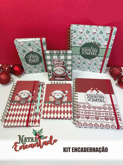 Arquivo Natal Combo Encadernação