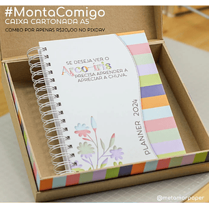 Arquivo Caixa Cartonada e Planner