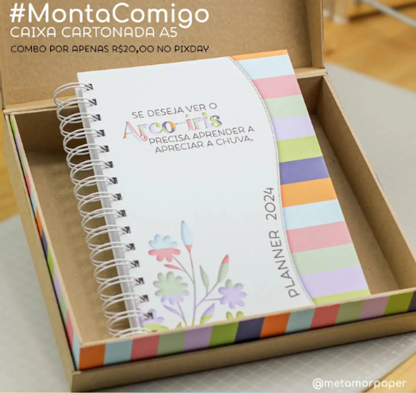 Arquivo Caixa Cartonada e Planner 1