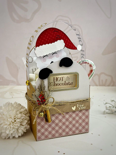 Arquivo de Corte Caixa Hot Chocolate Natal - IMARU