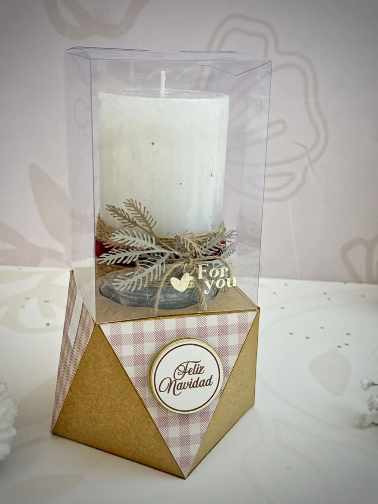 Arquivo de Corte Caixa para Vela Natal - IMARU 1