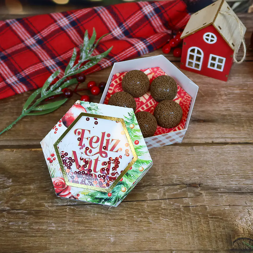 Arquivo Natal Caixa 5 doces - Chuvinha de Papel 1