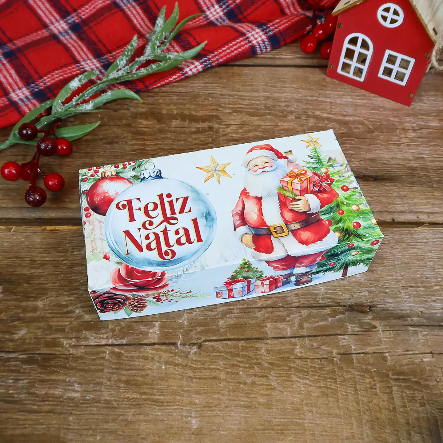 Arquivo Natal Caixa 8 doces - Chuvinha de Papel 1
