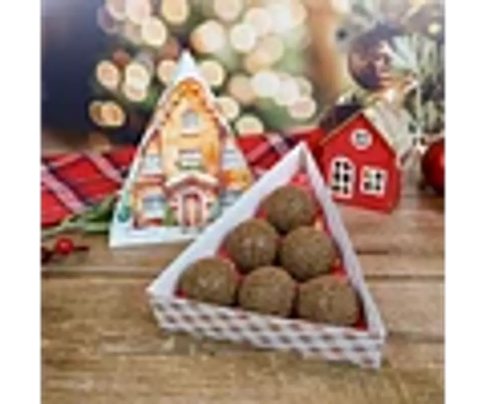 Arquivo Natal Caixa Triangular 6 doces - Chuvinha de Papel 4