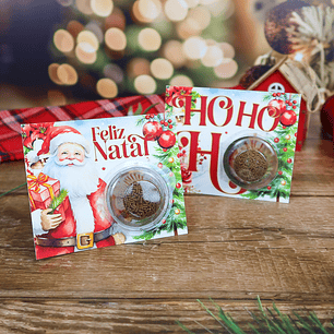 Arquivo Natal Card Blistter - Chuvinha de Papel