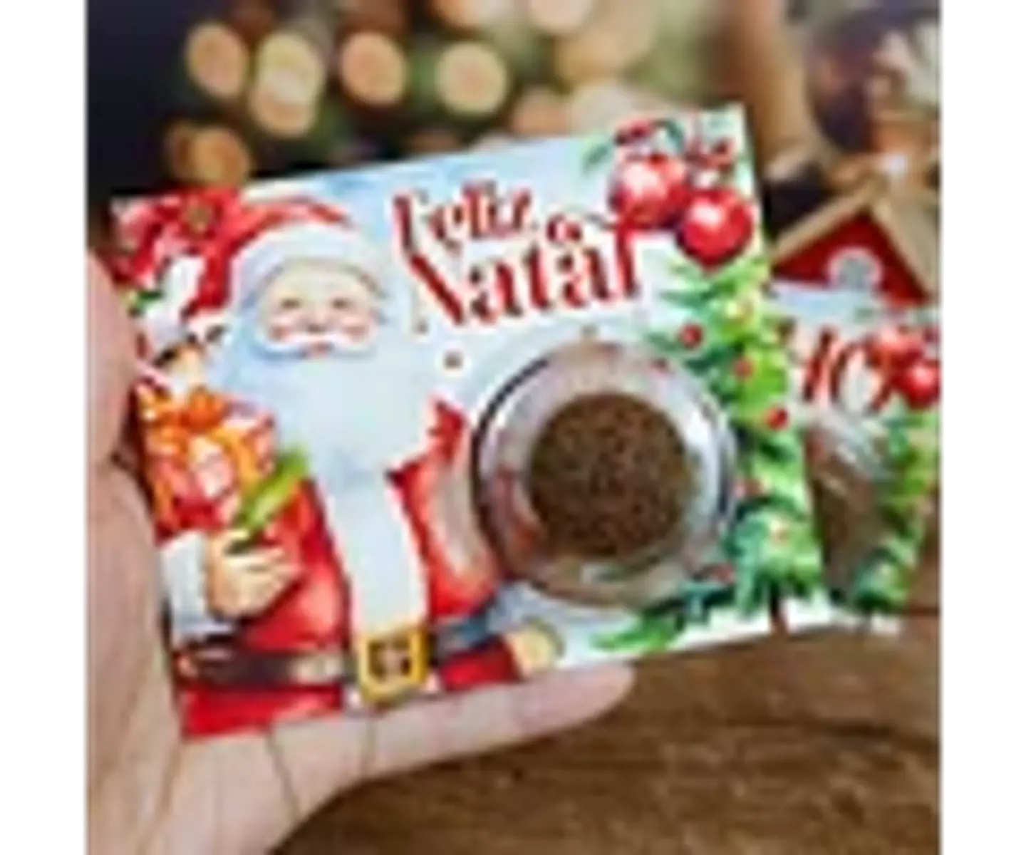 Arquivo Natal Card Blistter - Chuvinha de Papel 3