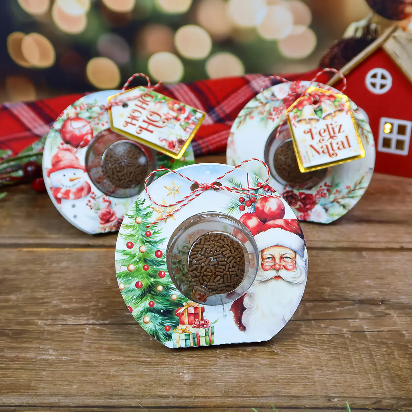 Arquivo Natal Porta Blistter Guirlanda - Chuvinha de Papel 1