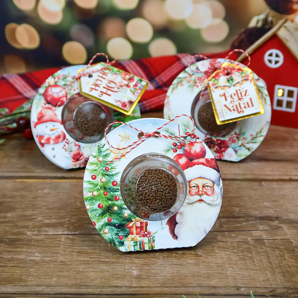 Arquivo Natal Porta Blistter Guirlanda - Chuvinha de Papel 1