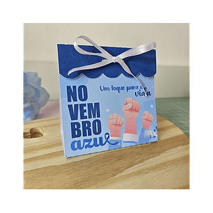  Arquivo Novembro Azul Porta Bombom - Bella Ideia