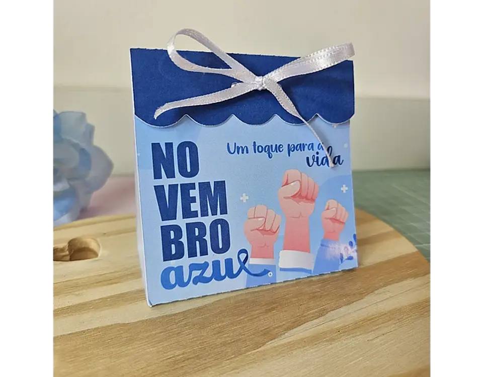  Arquivo Novembro Azul Porta Bombom - Bella Ideia 1
