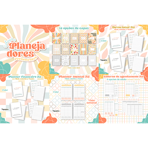 Arquivo Encadernação Combo Planejadores Permanentes - Madi