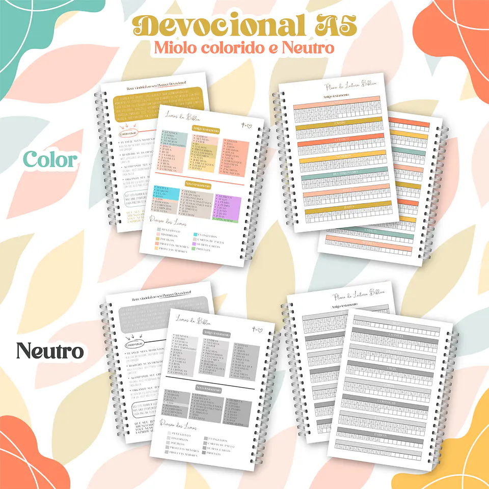 Arquivo Encadernação Combo Planejadores Permanentes - Madi 3