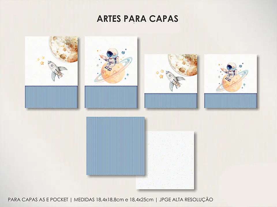 Arquivo Combo Capas Infantis - Moldes da Lê 2