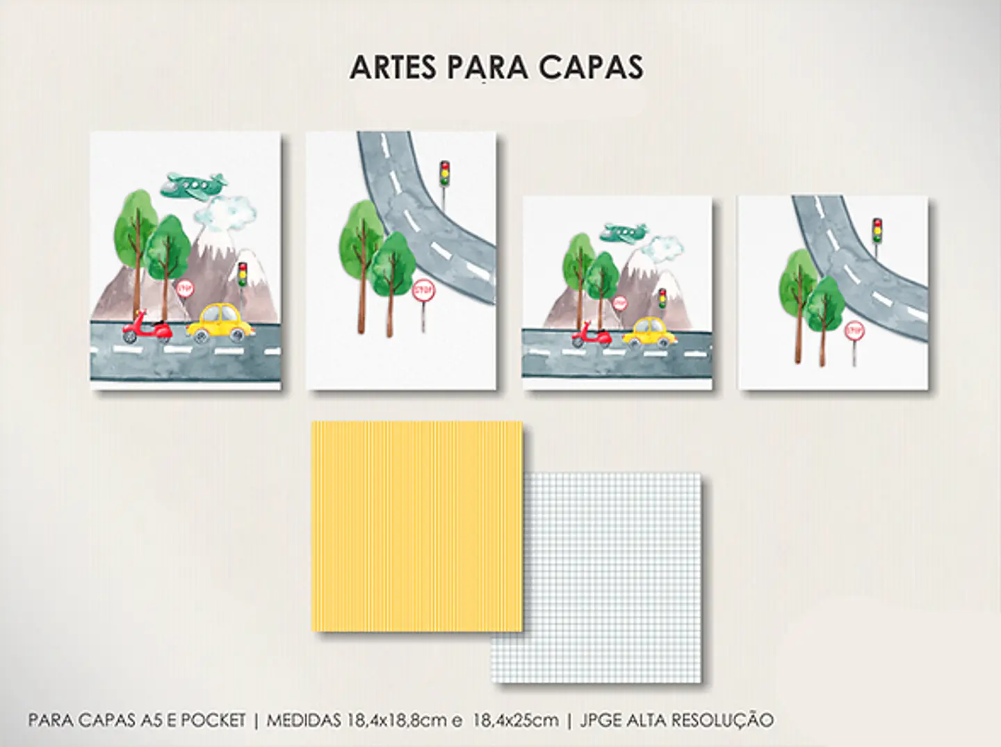 Arquivo Combo Capas Infantis - Moldes da Lê 3