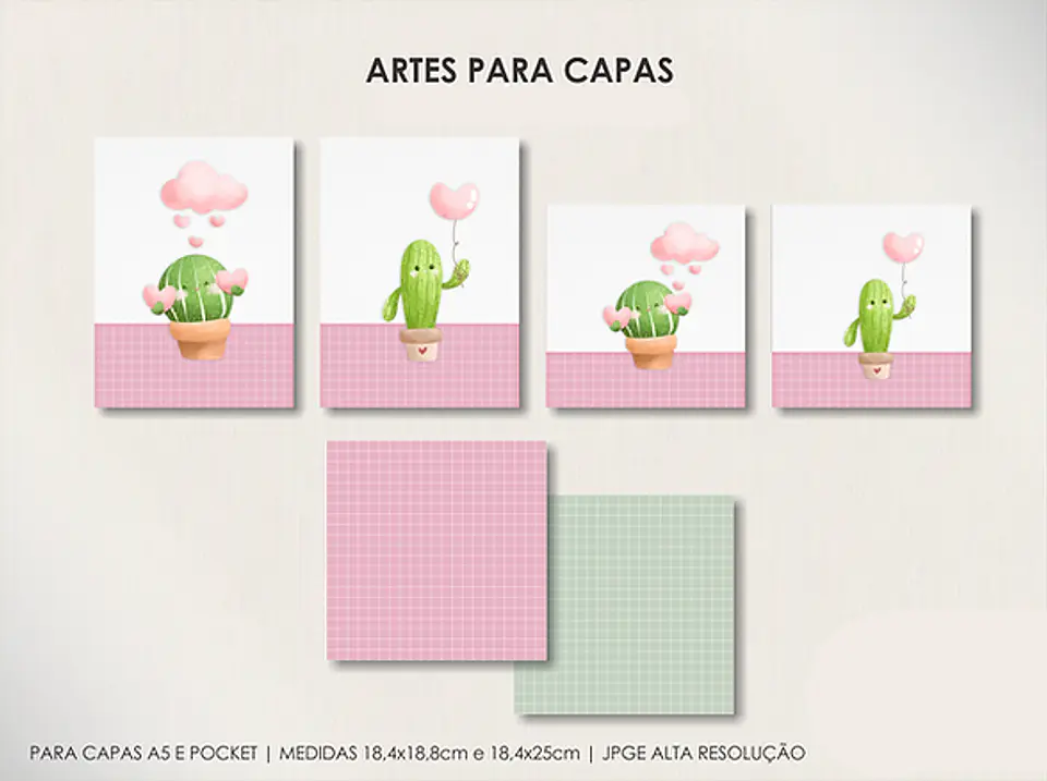 Arquivo Combo Capas Infantis - Moldes da Lê 11