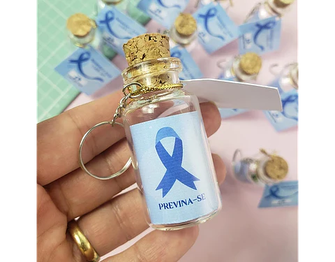 Arquivo Novembro Azul Adesivo e Tag - Bella Ideia