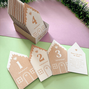 Arquivo Natal Calendário do Advento Casinhas - tudo pra papelaria