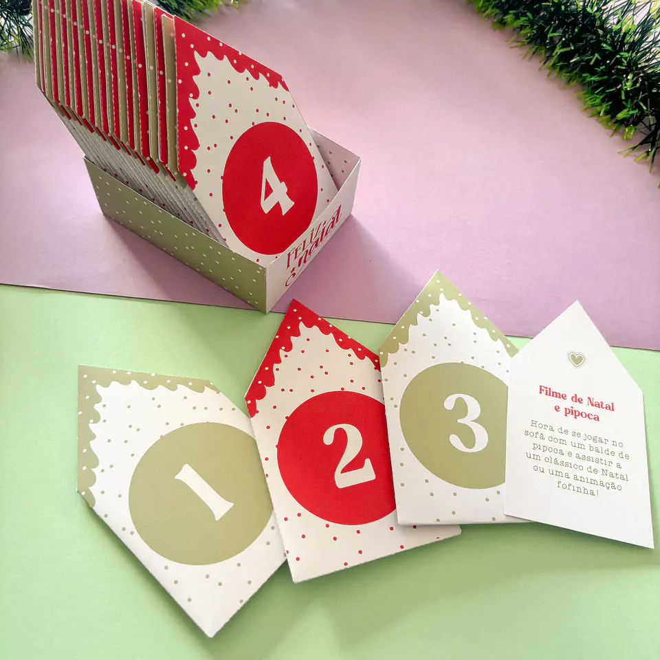 Arquivo Natal Calendário do Advento Casinhas - tudo pra papelaria 4