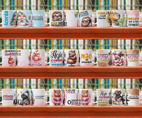 Arquivo Canecas Animais Irônicos 