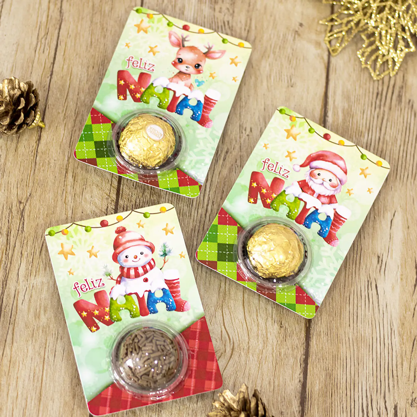 Arquivo Natal Card para Blister - VÉ MORAES 1