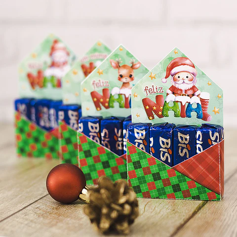 Arquivo Natal Caixa Envelope Bis - VE MORAES