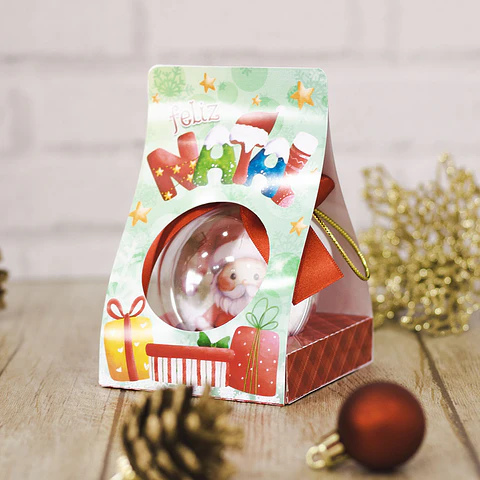Arquivo Porta Bolinha Acrilica Natal