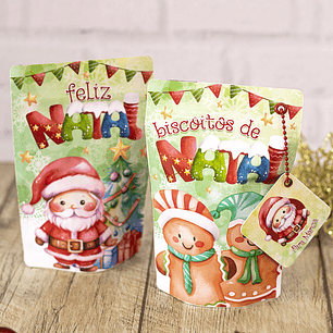 Arquivo Saquinho ZipLock Natal - VE MORAES